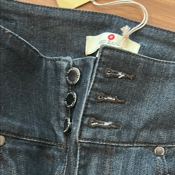 Black Flare Wide Leg Jeans Modern Style - Picture 3 of 6